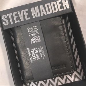 Genuine Leather Wallet | Steve Madden